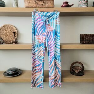 Tori Richard Honolulu Palms Print Pants